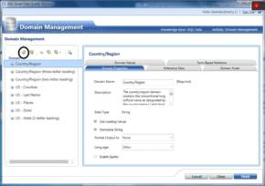 Figure 2. On the Domain Management screen, click on the new-domain button.